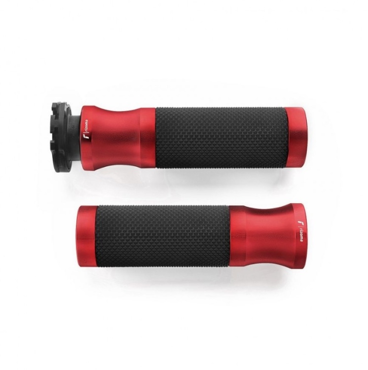 Rizoma Sport Ride-by-Wire Grips for 22mm (7/8'') Bars - red